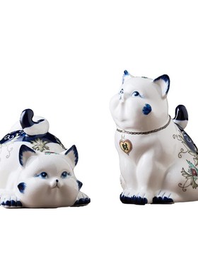 极速客庄创意结婚j礼物客厅电视柜酒柜送礼现代简约猫咪家居装饰