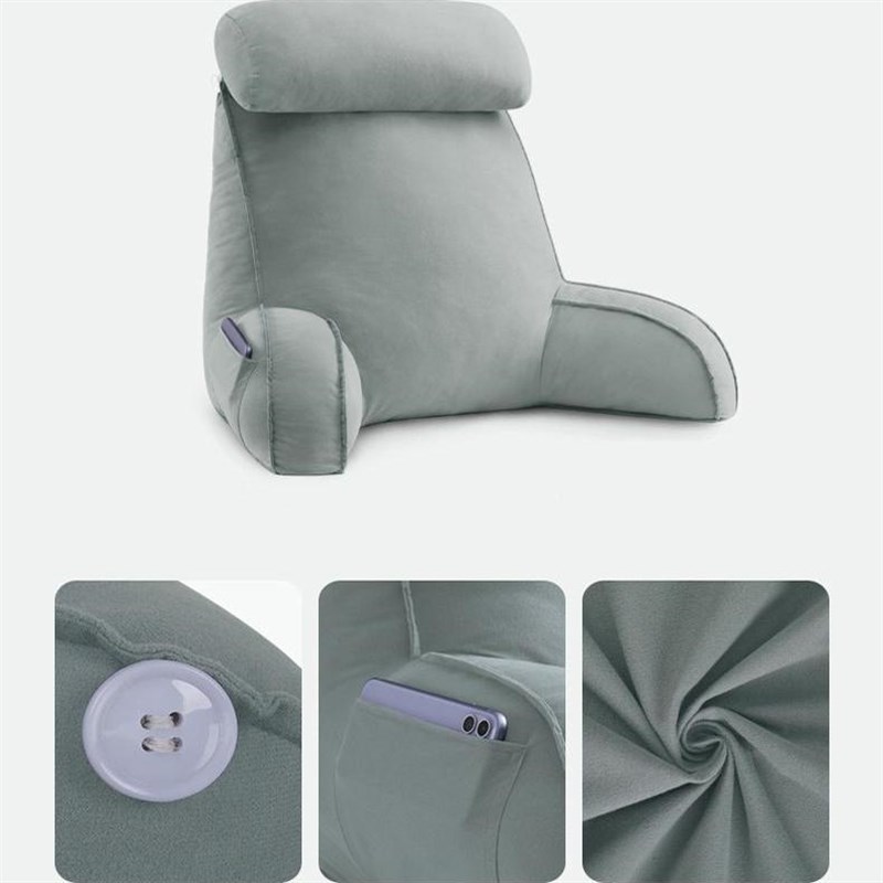 极速床头b软包靠垫大靠背垫孕妇护颈护腰枕垫加高款床上抱枕可拆