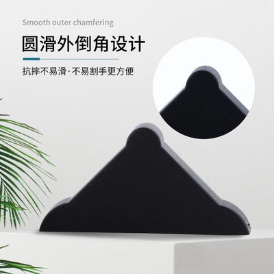 极速8mm10mm12pmm玻璃护角塑料护角板材护角三角护角茶几保护角