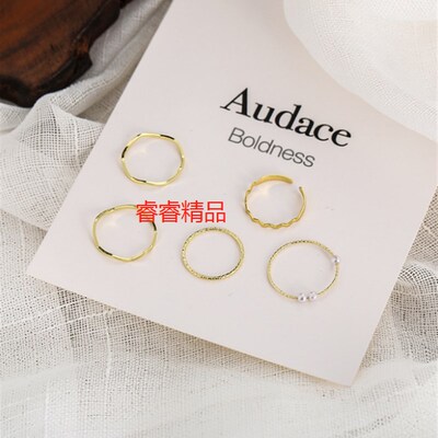 新品hot sale ring fashion indexA finger knuckle tail rings 1