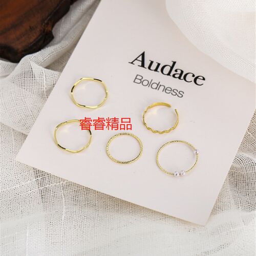 新品hot sale ring fashion indexA finger knuckle tail rings 1