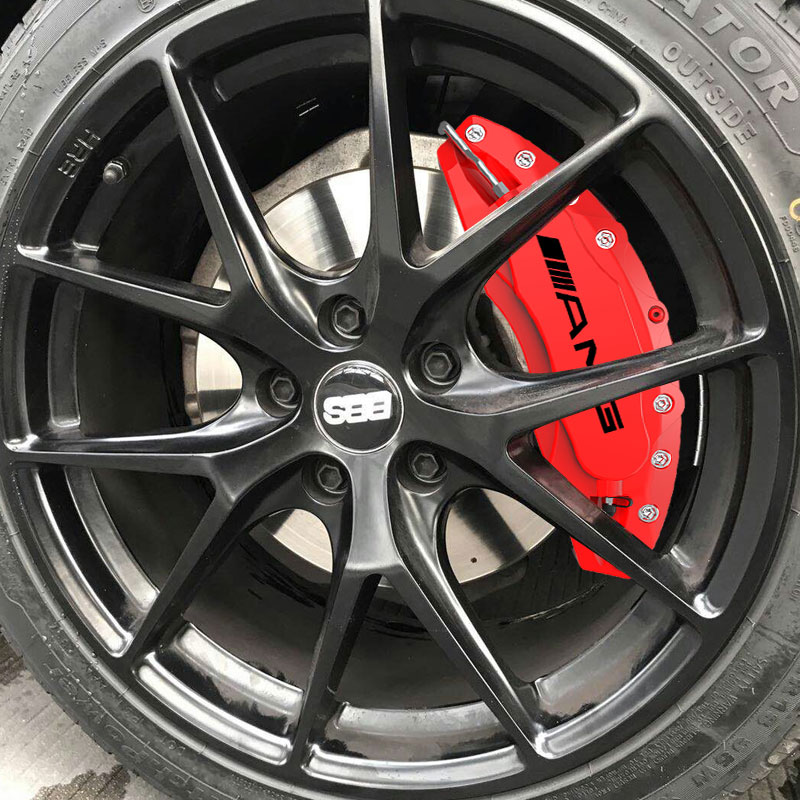 极速AMG刹车卡钳罩C级C180/C200L/C25G0/C260L/C300鲍鱼罩卡钳改