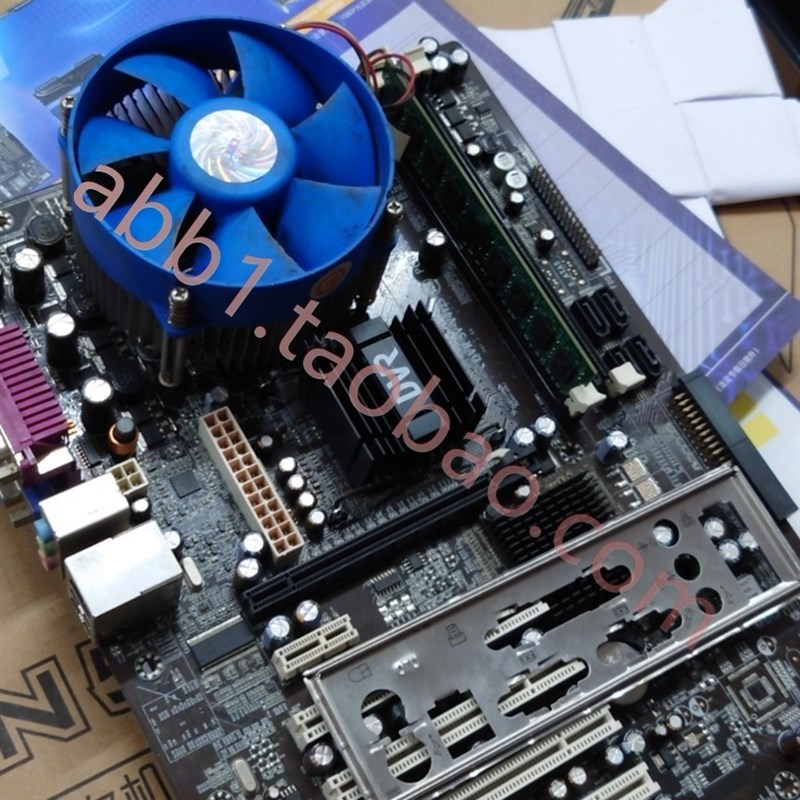 极速g41主板双核器2g8z00内存送散热器 工控行业主板