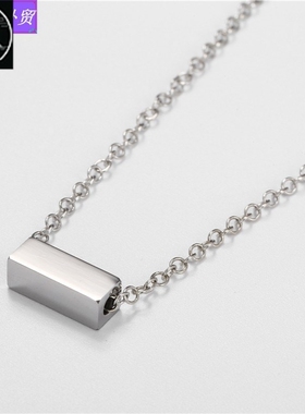 极速newEuropean Men Hip hop necklace PendanNt Simple accesso