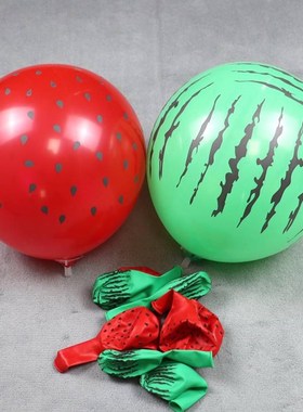 极速Watermelon latex balloon 12 inches thick kQindergarten s