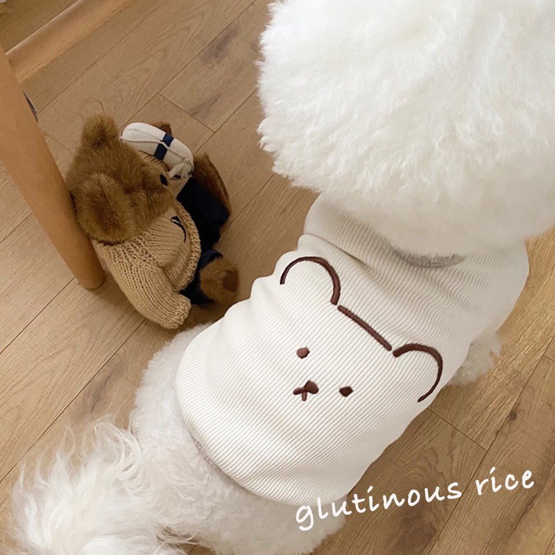 极速宠物春秋季T恤狗狗衣服薄款泰迪博美L比熊贵宾约克夏小型幼犬