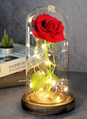 极速Home Decor Artificiatl Flowers Beauty And The Beast Eter