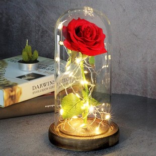 极速Home Decor Artificiatl Flowers Beauty And The Beast Eter