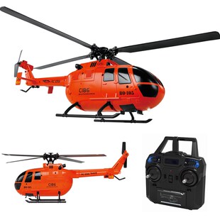 极速C186 Pro RC Helicopter for Adults 2.4G 4 Channel BZO105