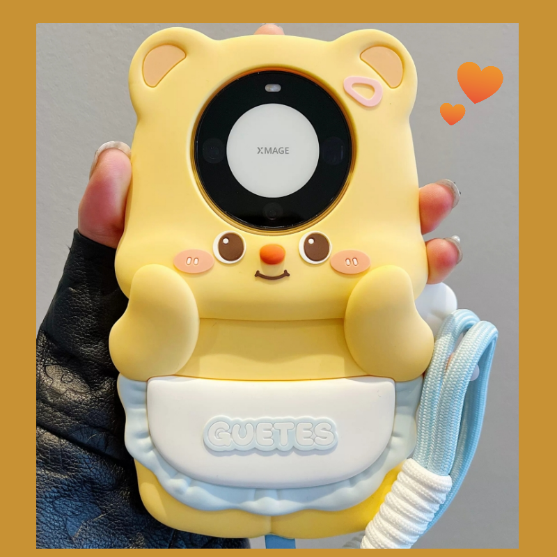 黄油小熊软硅胶手机壳甜酷