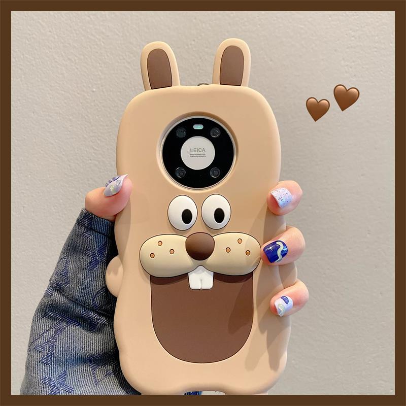 韩风搞怪卡通龅牙兔手机壳