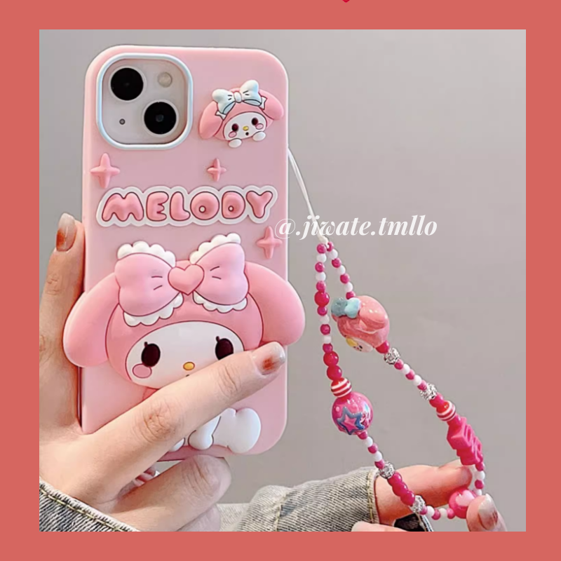 韩风硅胶套适用苹果手机壳卡通