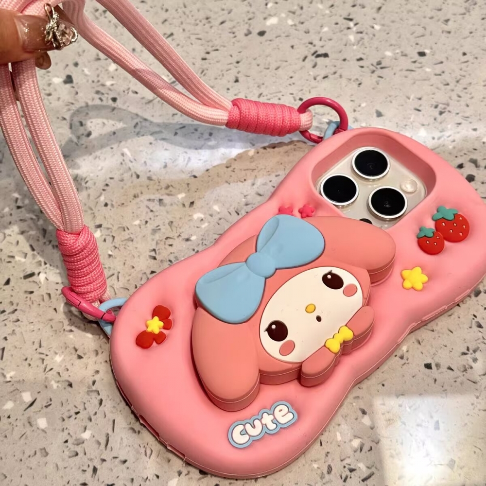 立体软硅胶卡通可爱手机壳