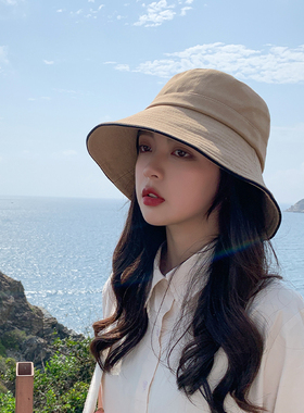 网红日系女百搭韩版休闲渔夫帽