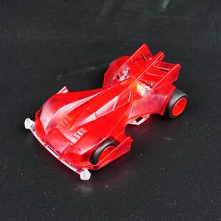 透明底盘车壳超星模王四驱车升级拼装赛车儿童组装电动玩具车