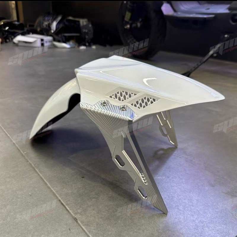 巴风特铝合金前挡j泥板小牛UQI+ NXT九号猎户座 机械师改装185开