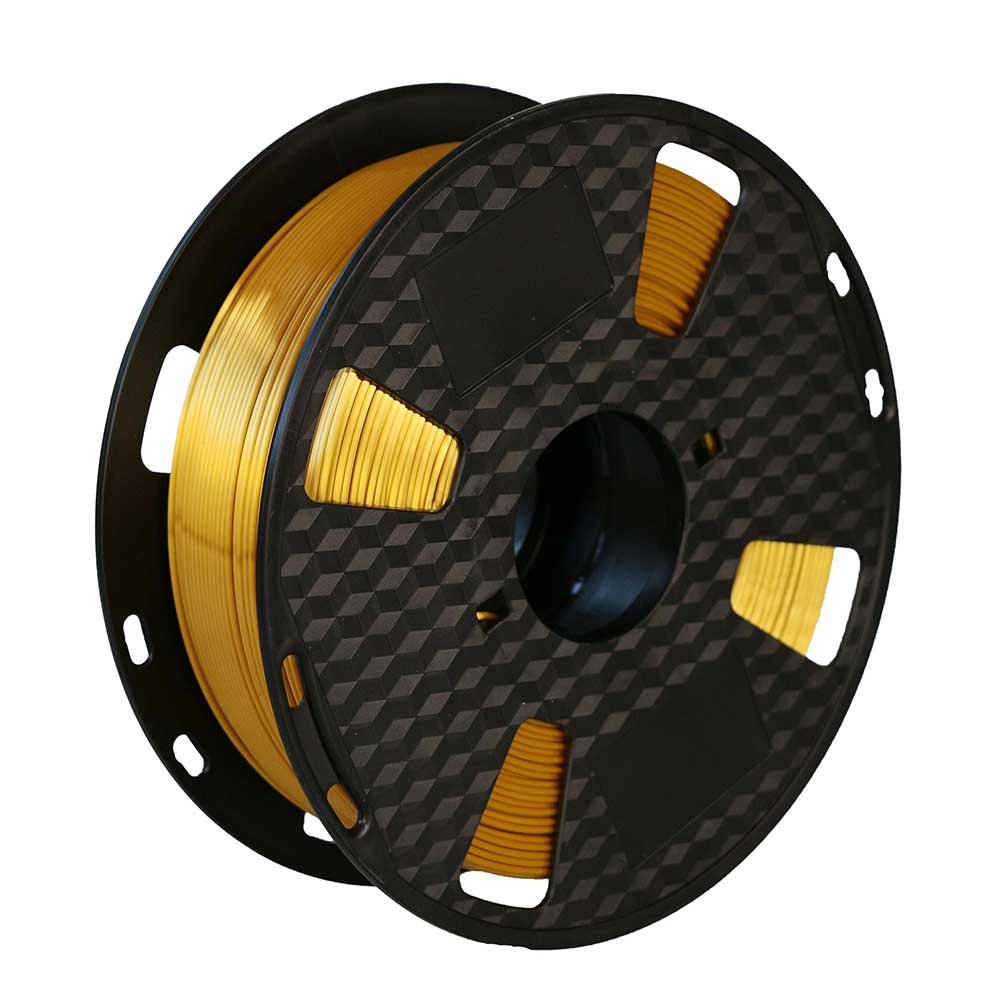 3d打印机耗材 丝绸pla 1.75mm 线材 1kgO仿金银红铜仿金属色打印