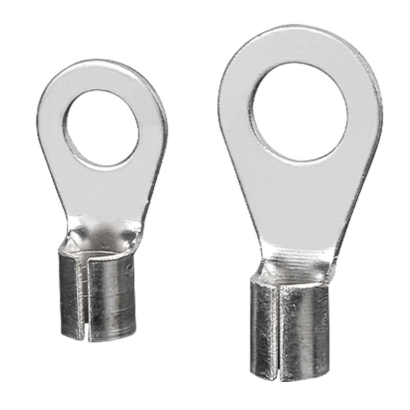 OT冷压端子接线鼻子铜线耳圆形裸端子0.5J-16平方接线端子压线接