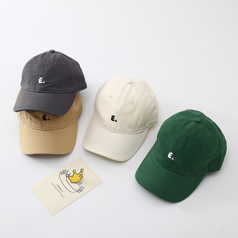 春秋夏季男孩鸭舌帽女童洋气百搭