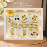 Памятные детские отпечатки рук и ног, детский отпечаток рук, чернильная подушечка, фоторамка для новорожденных, подарок на день рождения