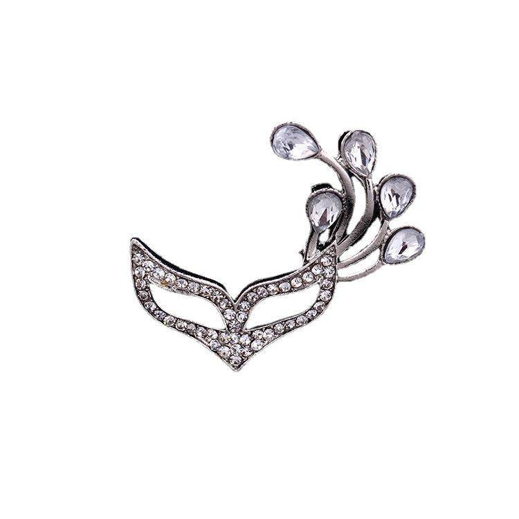 Z92新款时尚热卖胸针韩版流行胸花别针舞会面具胸针配饰,饰品/流行首饰/时尚饰品新,胸针,淘宝优惠券,粉丝福利购,淘宝优惠卷