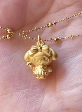 魔法棒美乐蒂天使宝宝项链可爱设计感时尚个性精致女友闺蜜礼物