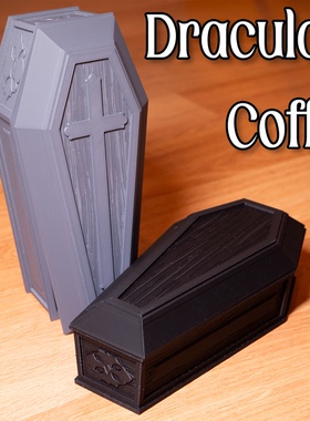 GENTLE BOMB 德古拉之棺 首饰盒 1/12人偶展示盒 收纳盒