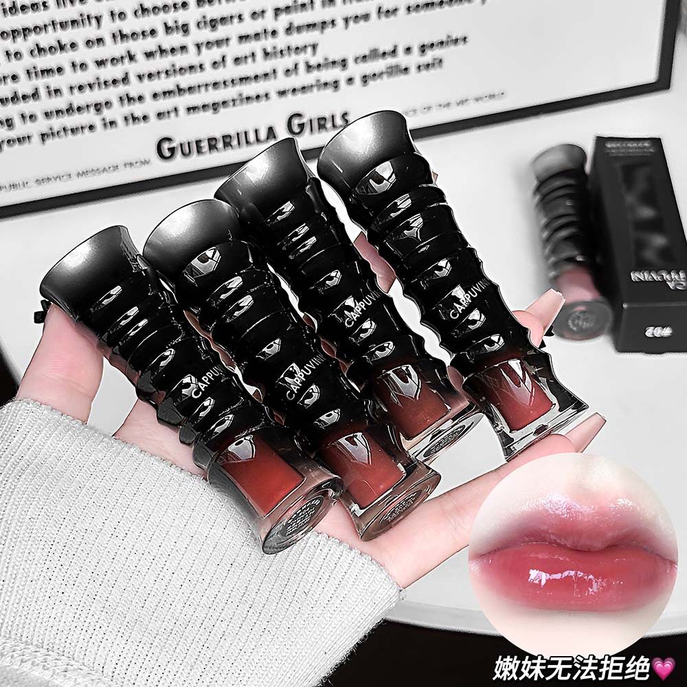 李佳琪推荐晶透琉璃水光唇釉 水润丝滑显色镜面玻璃唇彩妆口红
