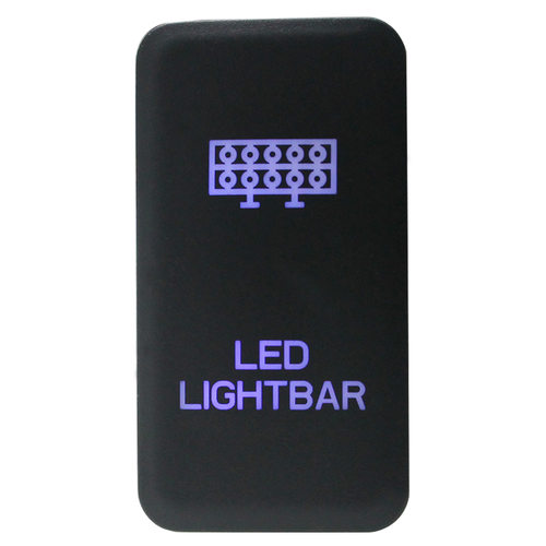 汽车改装12v蓝色双灯适用于丰田开关酷路泽VIGO LED LIGHT BAR