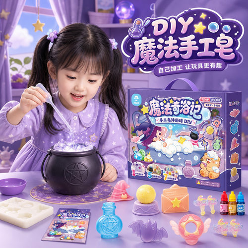 魔法奇浴记儿童DIY香皂材料包
