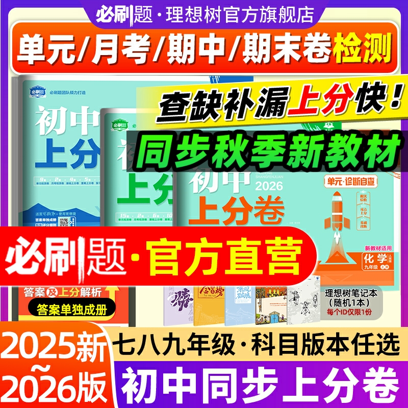 必刷题官方初中上分卷