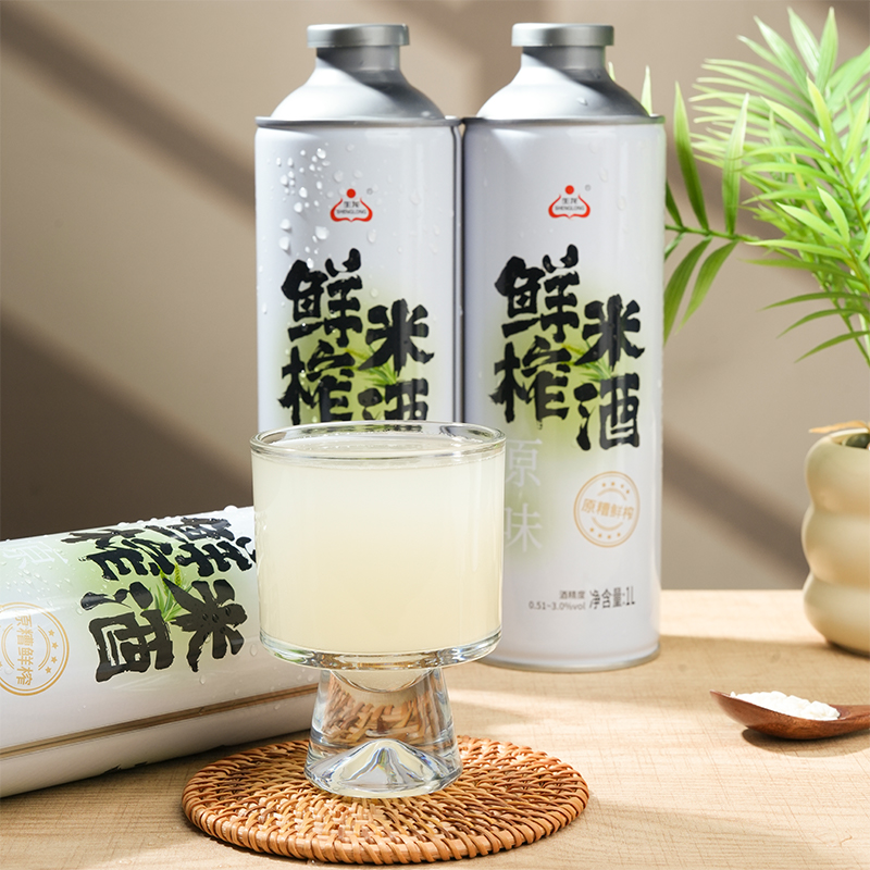 生龙孝感米酒原味鲜榨米酒汁