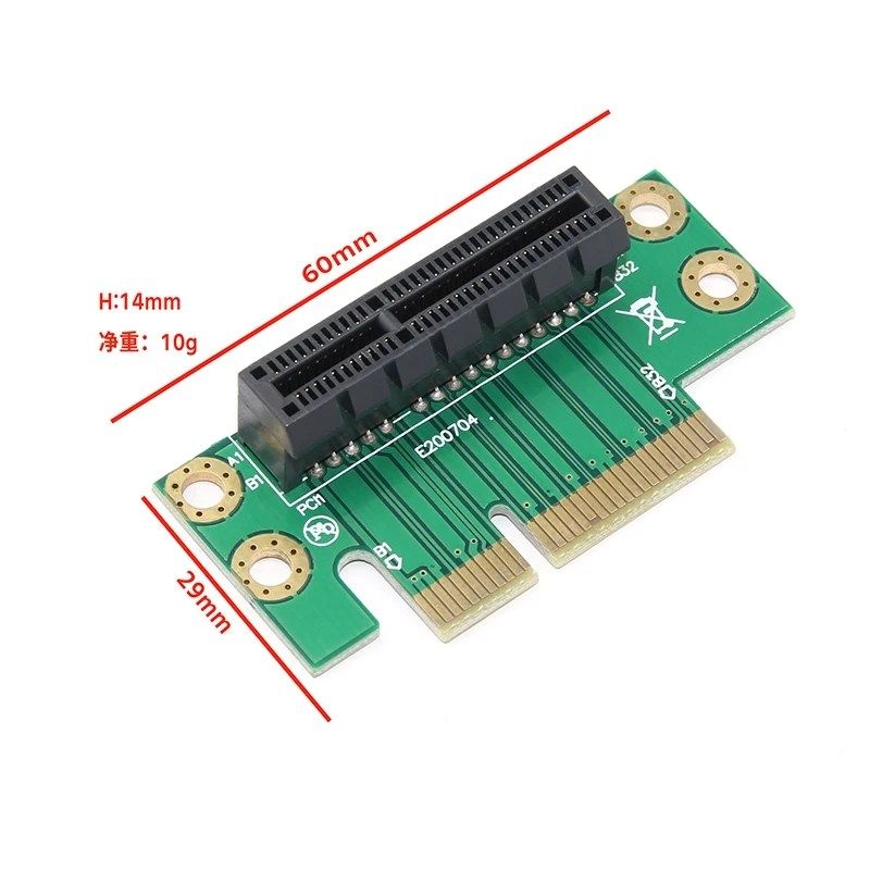 PCI-E转接卡x16显卡转接卡PCI-E转向卡 转换卡pci-e16X3.0 1U 2U