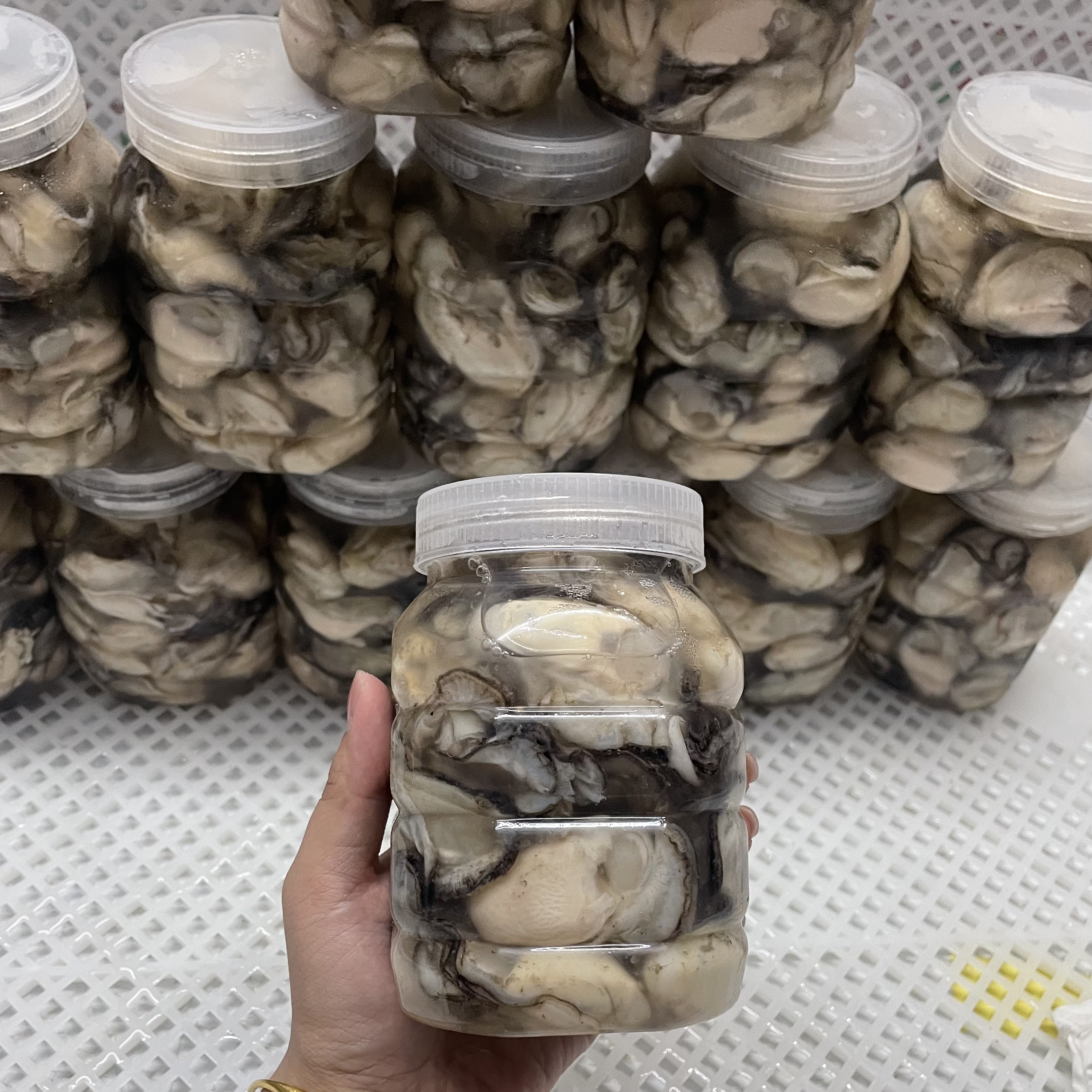 潮汕饶平鲜活现剥去壳珍珠蚝肉