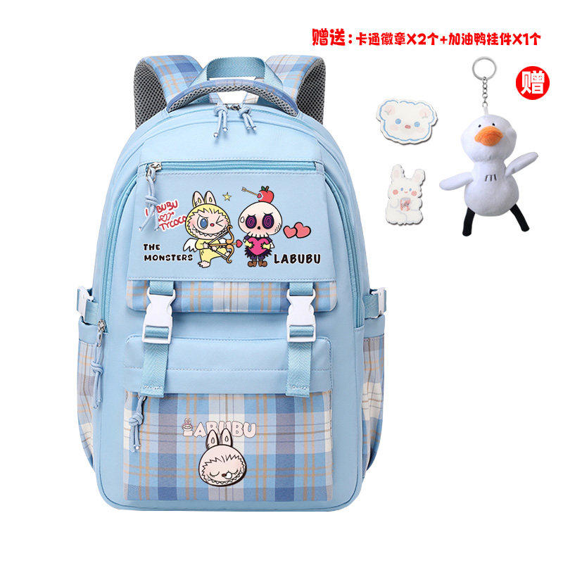 2026拉布布书包女童高颜值双肩包女生小学生大容量三到六年级可爱