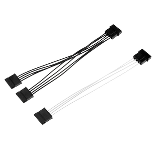 电脑大4P转SATA 电源IDE转硬盘供电转接线 D口转接机械固态硬盘线