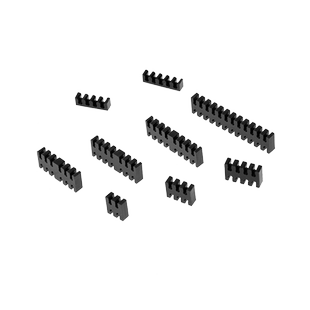 电脑定制线理线梳1平方镀银线电源全模组订做鱼骨理线卡整理架夹