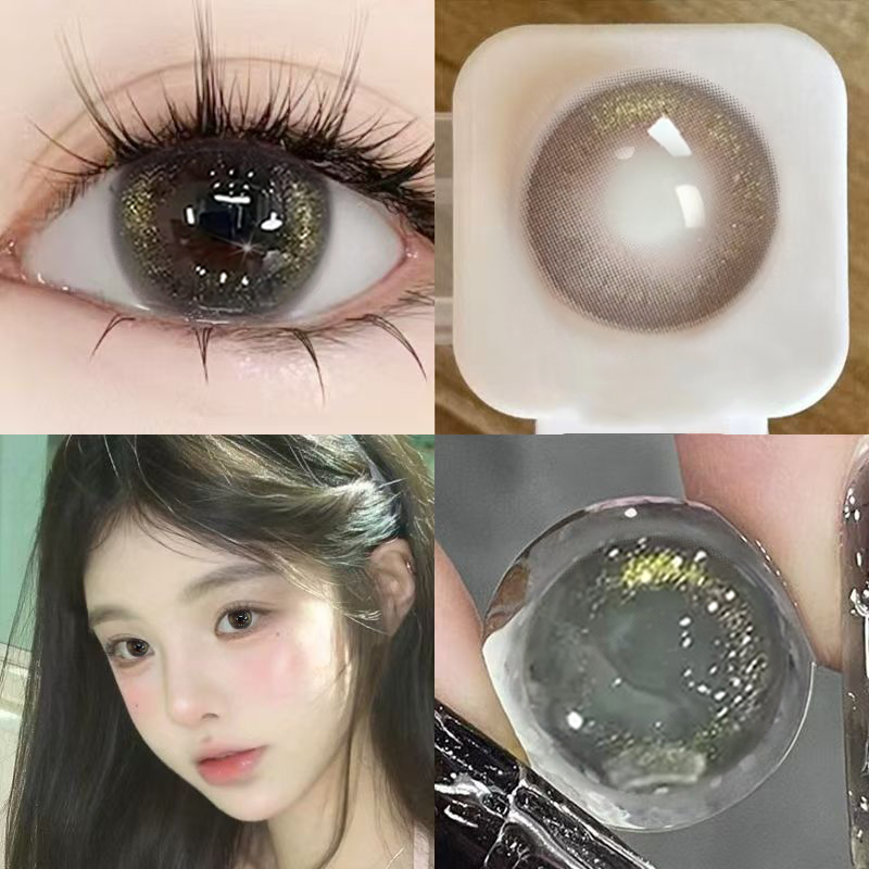 kumiluo新款美瞳流光星海三明治工艺小直径半年抛近视隐形眼镜AXO,隐形眼镜/护理液,彩色隐形眼镜,淘宝优惠券,粉丝福利购,淘宝优惠卷