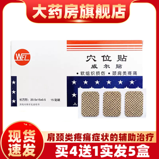 WEL上海威尔贴磁贴穴位贴颈肩疼痛软组织损伤症状 辅助治疗ZS