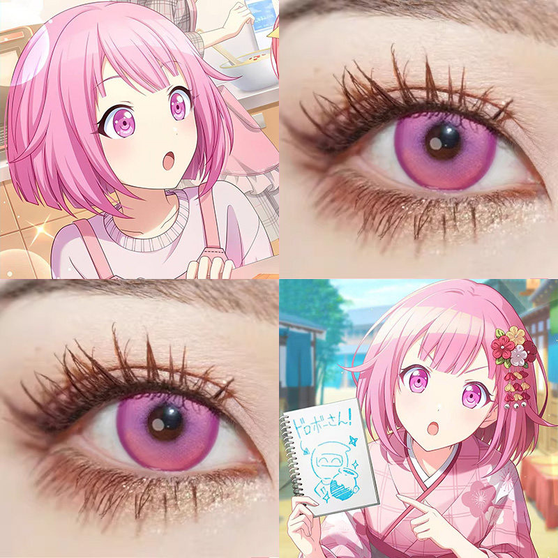 初音未来凤笑梦同款cos美瞳dgu奶油圣代粉色显色少女感隐形眼镜gt,隐形眼镜/护理液,彩色隐形眼镜,淘宝优惠券,粉丝福利购,淘宝优惠卷