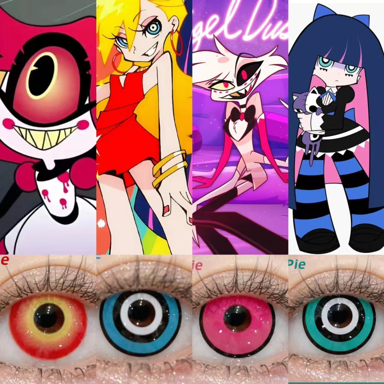 妮芙蒂P姐安吉尔s妹兔子洞美瞳cos年抛地狱客栈吊带袜天使显色JA