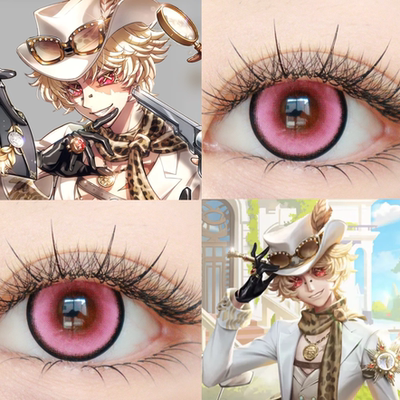 第五人格勘探员真理之下cos美瞳半年抛玫粉色偶像歌手王昭君日ZC