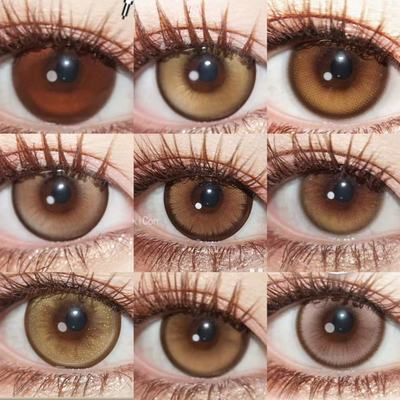 doya棕色美瞳cos日抛太宰治夏目符玄日向翔阳孙策风镜夜琥珀色JA