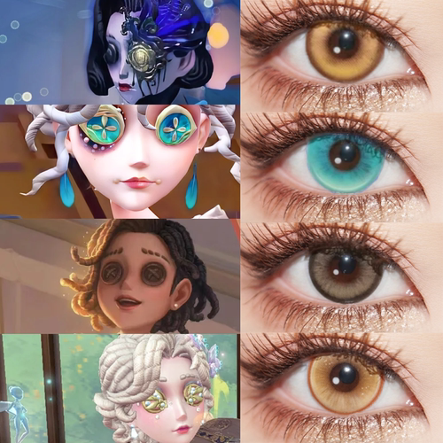 舞女cos美瞳日抛象牙塔西尔菲德第五人格显色流离的月光恶之贺JA