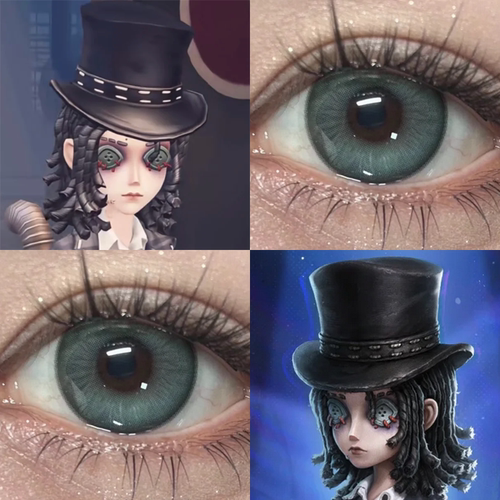 幻灯师cos美瞳日抛第五人格阿曼达破碎玩偶绿小魔镜次元雾灰佳ja