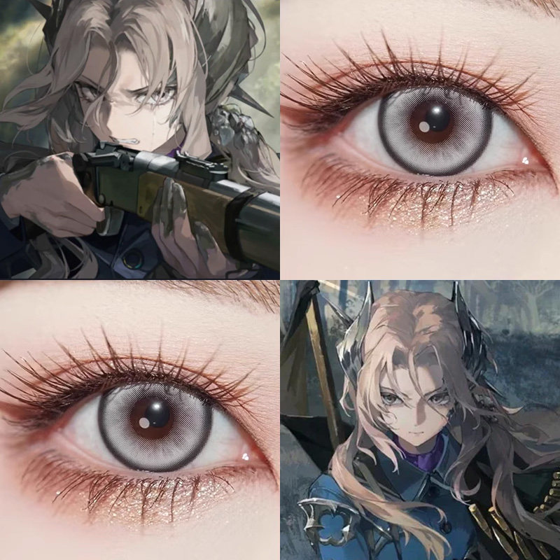 重返未来1999玛丽安娜COS美瞳幻色冷灰流光银灰白月光遨游银河Ja