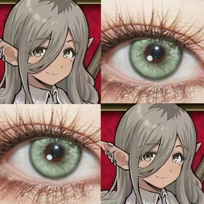 卢帕cos美瞳半年抛哭泣少女乐队纳吉尼蛇女破碎玩偶绿狱寺隼人JA