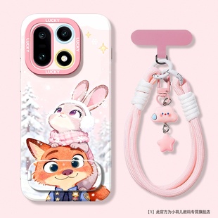 9R外壳ace3保护套 10pro镜子支架挂绳1 新款 适用于一加15手机壳女生ace6防摔oneplus13T疯狂动物城ACE5全包12