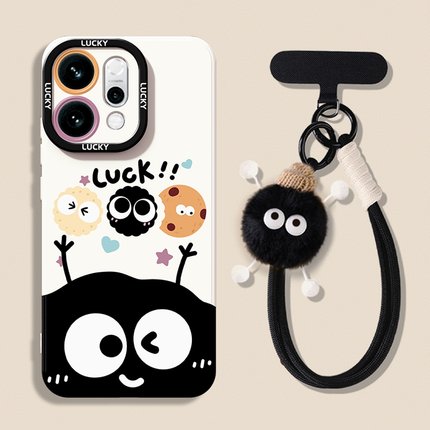 新款适用opporeno15pro手机壳女14/12秋冬情侣款13por高级感小众RENO11可爱卡通10/9防摔挂绳8/7SE外壳保护套