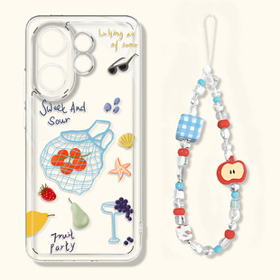 新款 适用vivos50promini手机壳s30pro全包防摔S20可爱卡通S19透明软壳s18带挂绳手链s17外壳s16硅胶s15保护壳